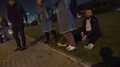 Hüngür hüngür ağladı: Babamı çağırmayın