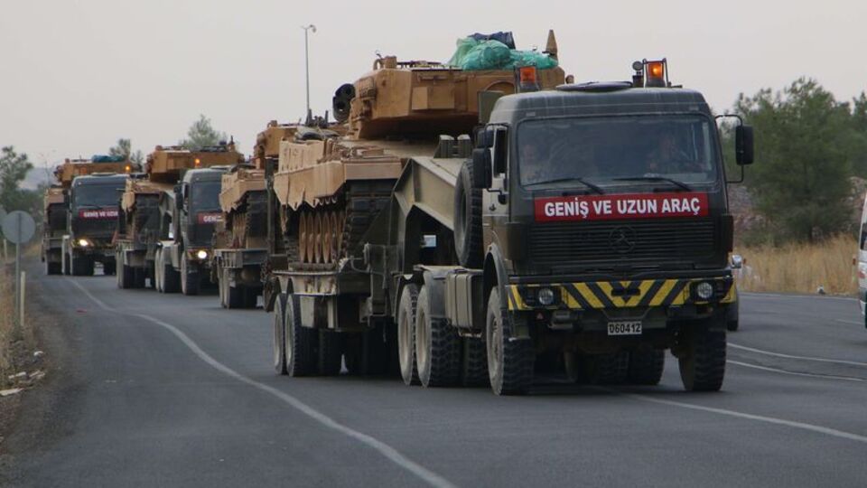 Suriye sınırına sevkiyat