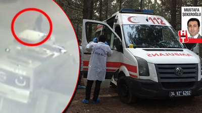 Ambulansı böyle çalmış