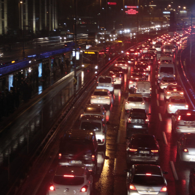 Trafik durma noktasına geldi!