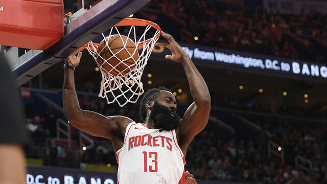 İki takımdan 317, Harden'dan 59 sayı!