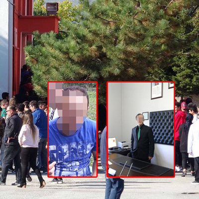 Dayakçı öğretmene attığı mesaj başını yaktı