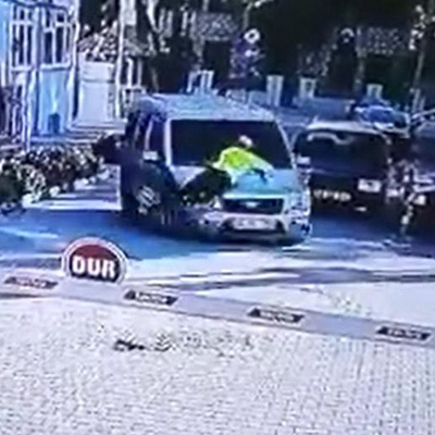 Kaputun üzerinden 2 km takip etti!