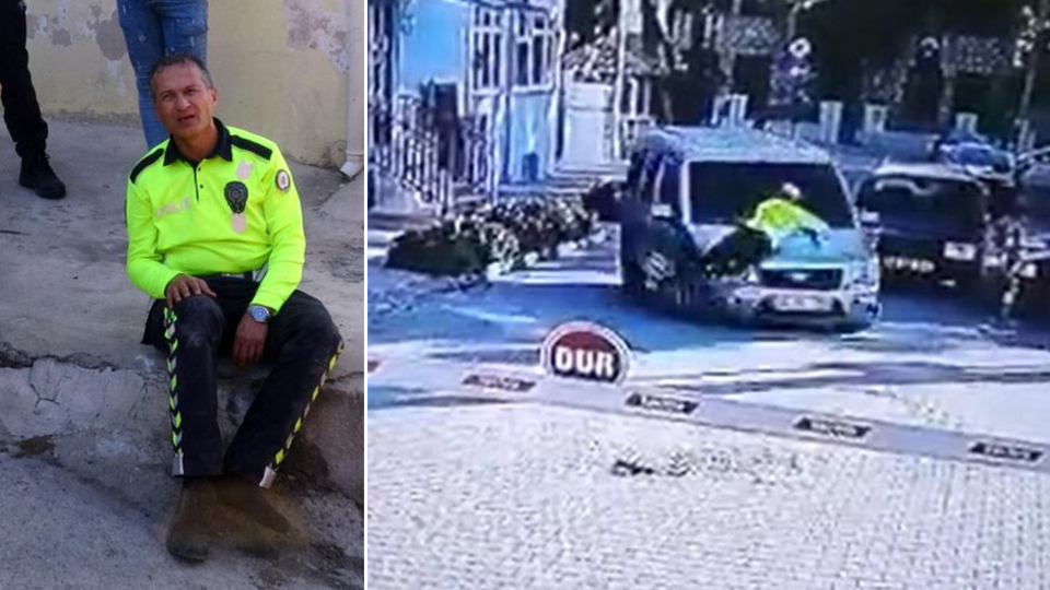 Kaputun üzerinden 2 km takip etti!