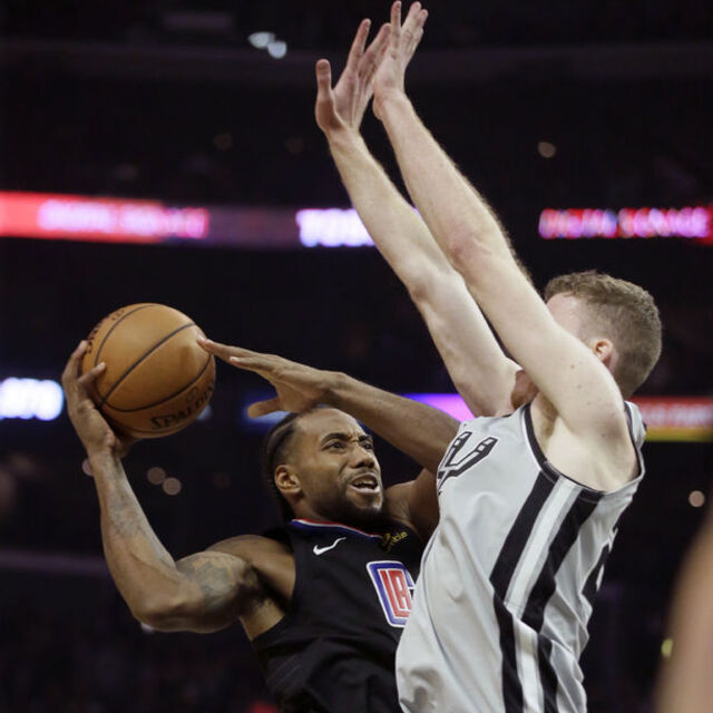 Clippers, Leonard'la kazandı