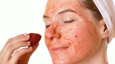 Evde doğal çilek peelingi nasıl yapılır?