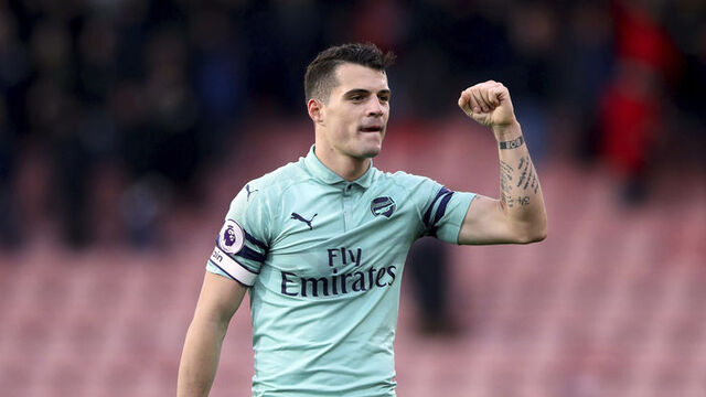 Xhaka'ya tehdit mesajı