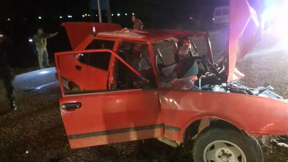 Gaziantep'te feci kaza! 2 ölü, 1 yaralı