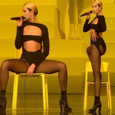 Geceye Dua Lipa damgası