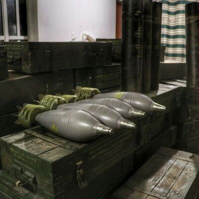 Rasulayn'da YPG/PKK'nın deposundan çıktı! Made in USA!