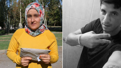 Eşine karşı kendisini savundu perişan oldu!