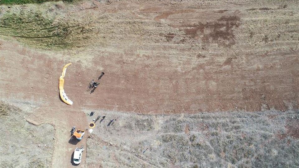 Uçuş tutkusu bunu da yaptırdı