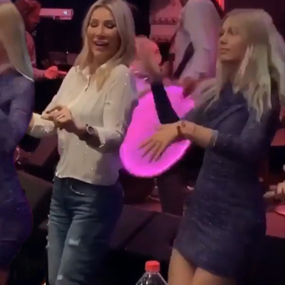 Aleyna Tilki ve Seda Sayan böyle coştu