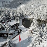 Beyazın en çok yakıştığı yer: Limni Gölü