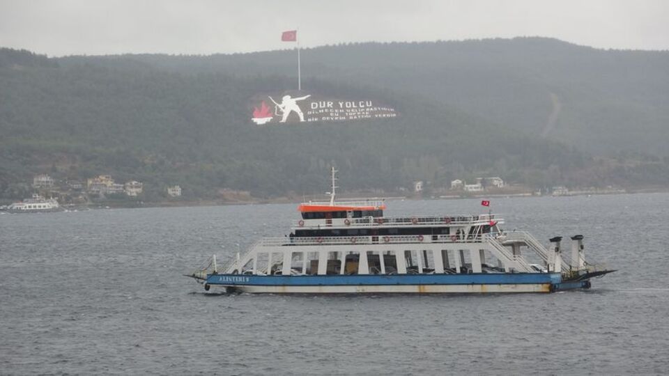 Gökçeada feribot seferleri iptal