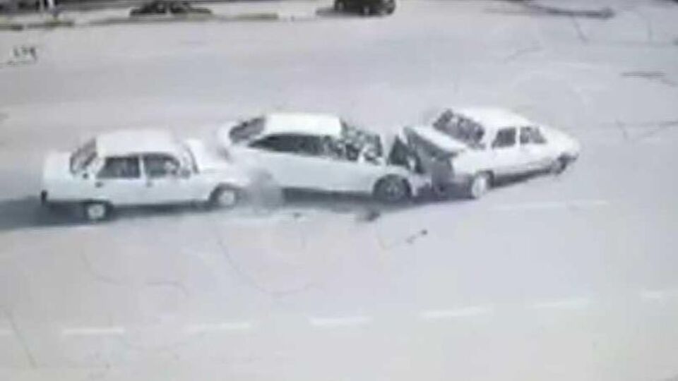 Yola fırlayan köpek, faciaya neden oldu