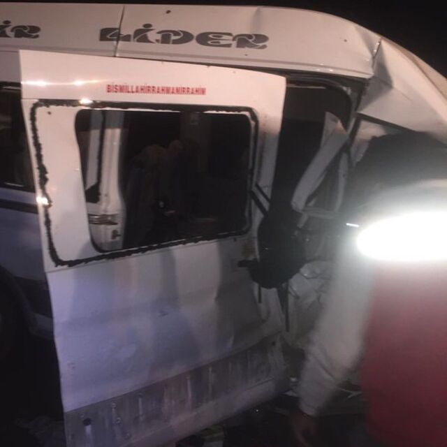 Cezaevi ziyareti dönüşü feci kaza: 1 ölü, 18 yaralı