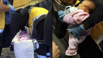 15 günlük... Tuvalette bulundu