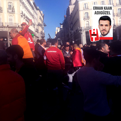 Madrid sarı-kırmızı!