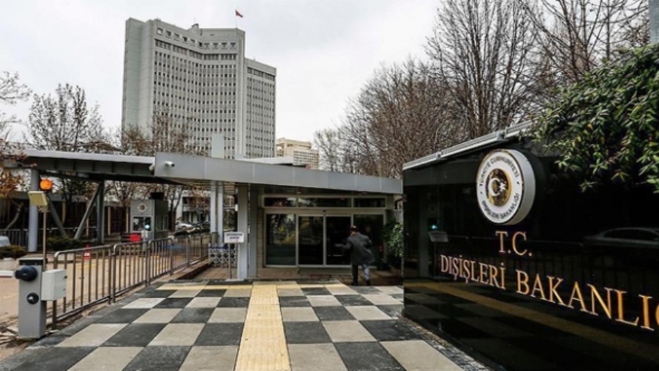 Dışişleri'nden İsrail'in yasa dışı konut inşatına ilişkin açıklama