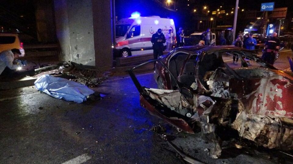 Trabzon'da korkunç kaza! 2 ölü, 3 ağır yaralı