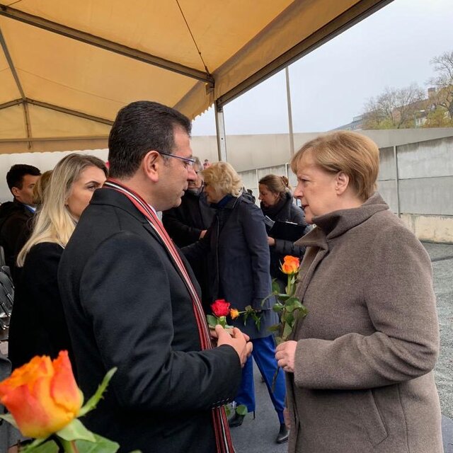 İmamoğlu'ndan Merkel'e davet