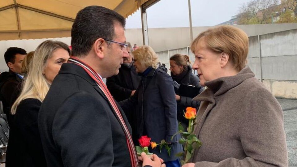 İmamoğlu'ndan Merkel'e davet