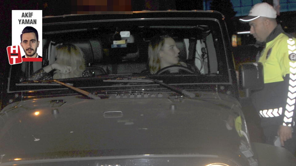 Polis kontrolüne takıldı