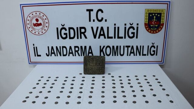 Iğdır'da tarihi eser operasyonu