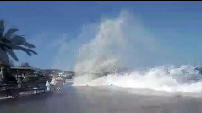 Büyükada'da 'tsunami' korkusu