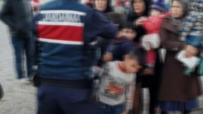 Balıkesir'de 38 kaçak göçmen yakalandı