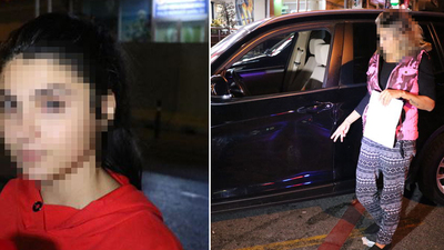 Trafikte saç saça baş başa! Karakolda bitti!