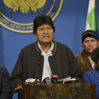 Morales Meksika'ya sığındı!