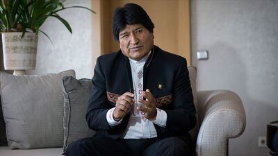 Evo Morales'ten 'darbe' açıklaması