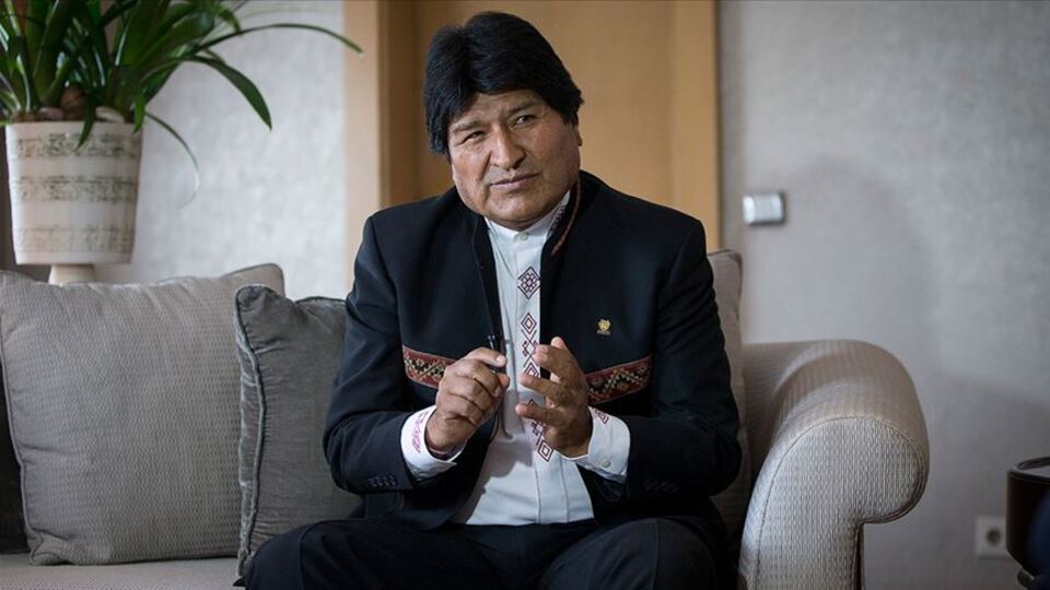 Evo Morales'ten 'darbe' açıklaması