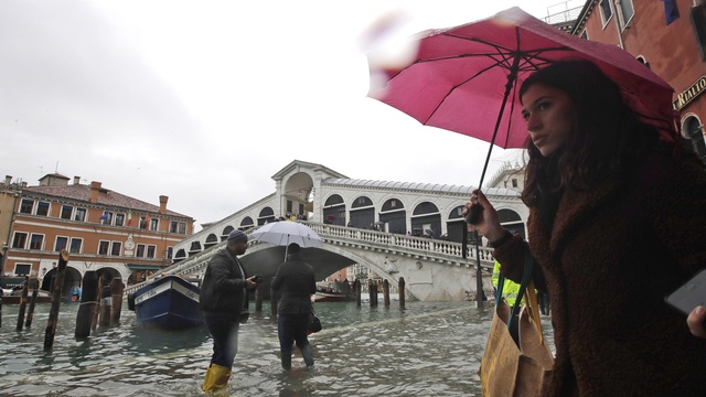 Venedik sular altında: 2 ölü!