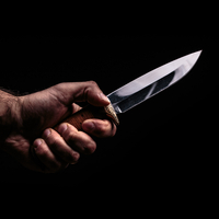 Bıçak kemiğe dayandı