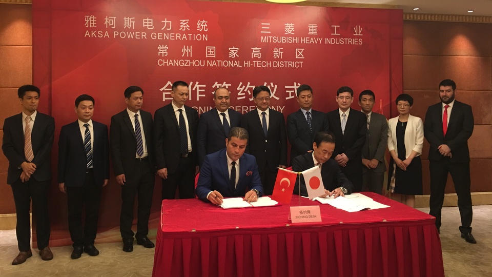 Aksa Jeneratör Mitsubishi ile ortak oldu
