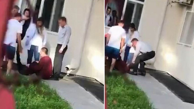 Zihinsel engelli öğrenciye tekme tokat!