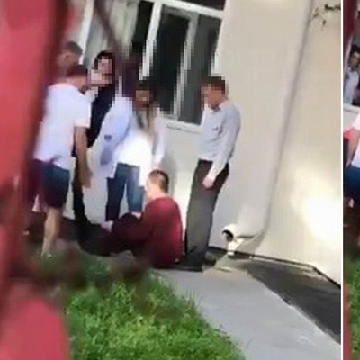 Zihinsel engelli öğrenciye tekme tokat!