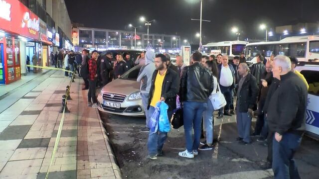 Otogarda silahlı saldırı: Yaralılar var