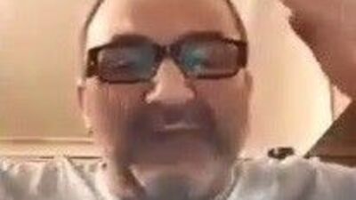 Slogan atanlara küfür eden kişi gözaltında