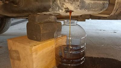 Yakıt deposundan öyle bir şey çıktı ki!