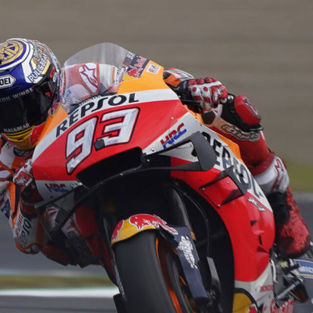 İspanya'da zafer Marquez'in