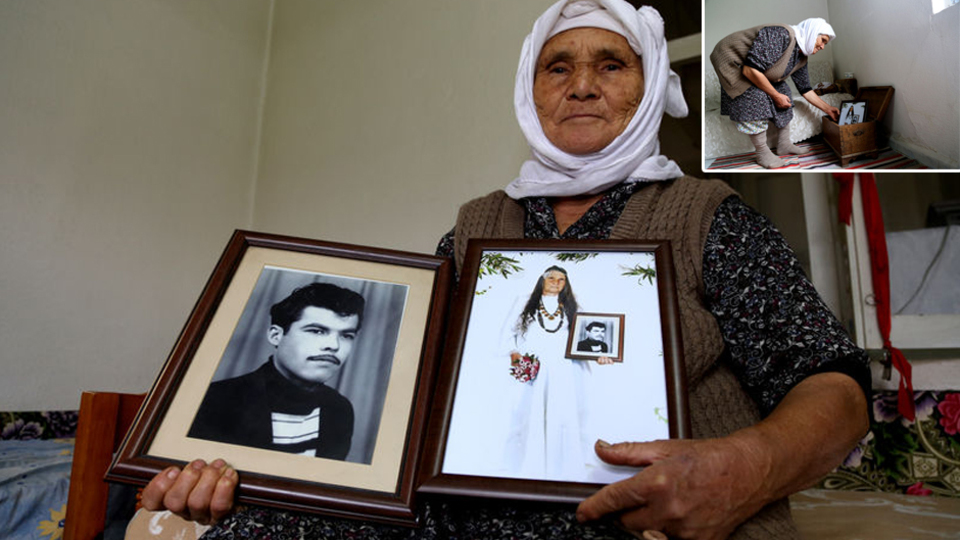 "Ölümsüz sevginin" fotoğrafı... İşte aşk bu!