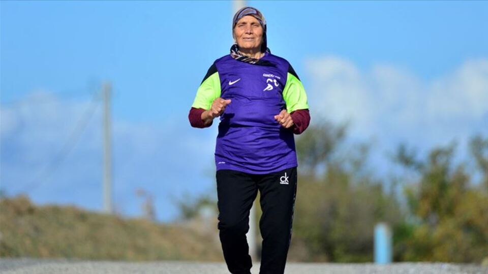 Gelibolu'nun koşucu teyzesi