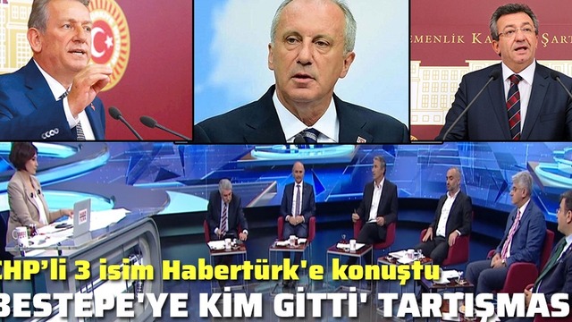 CHP'li üç isim Habertürk'e konuştu