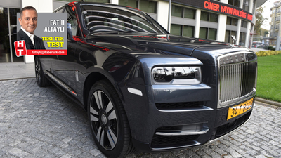Rolls-Royce Cullinan Habertürk'te!