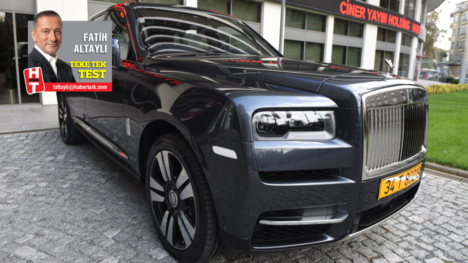 Rolls-Royce Cullinan Habertürk'te!