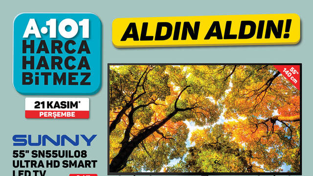 21 Kasım A101 aktüel ürünler kataloğu